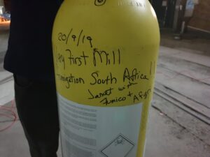 First sulfuryl fluoride fumigation in SA
