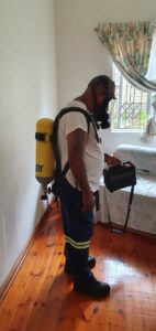 Using Draeger SCBA equipment