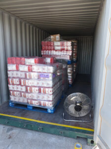 Container fumigation