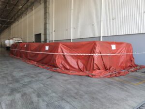 Commodity fumigation for export