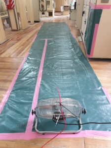 Aeration post fumigation