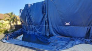 Tenting for home fumigation