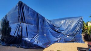 Tenting for fumigation with ProFume