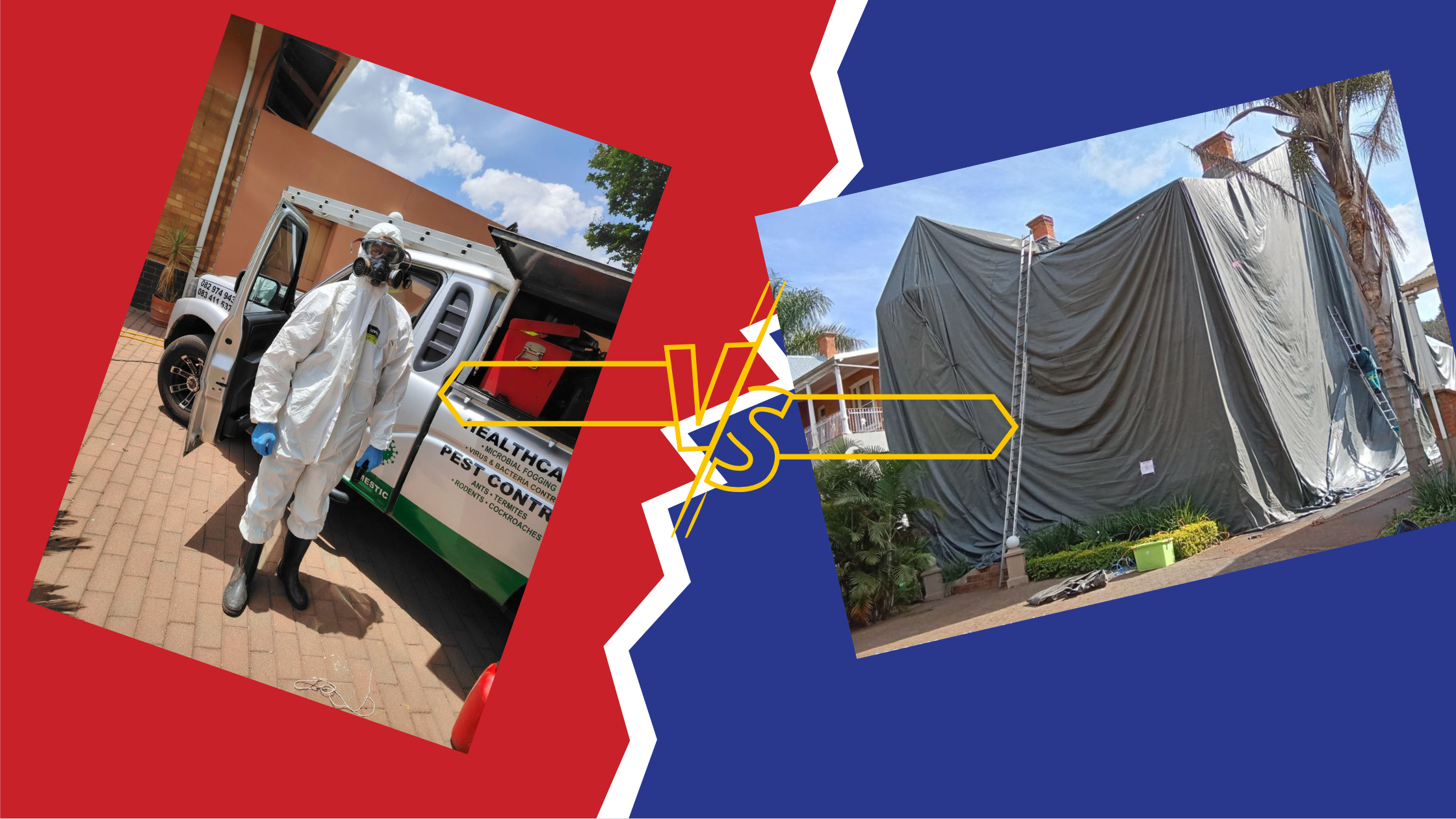 Pest control vs fumigation